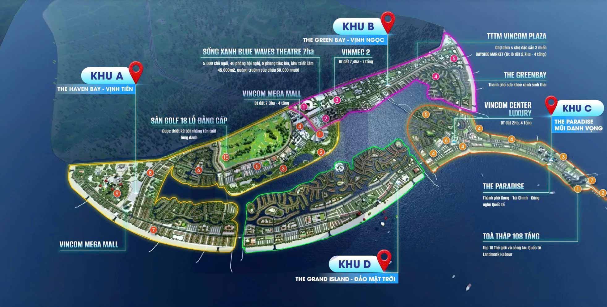 Với quy mô vốn hàng tỷ USD và tiến độ triển khai thần tốc, phân khu A dự kiến sẽ là khu được mở bán đầu tiên, đồng thời được kỳ vọng trở thành ‘cửa ngõ trải nghiệm biển – giải trí’ của Vinhomes Green Paradise, tạo cực tăng trưởng du lịch mới cho Cần Giờ.