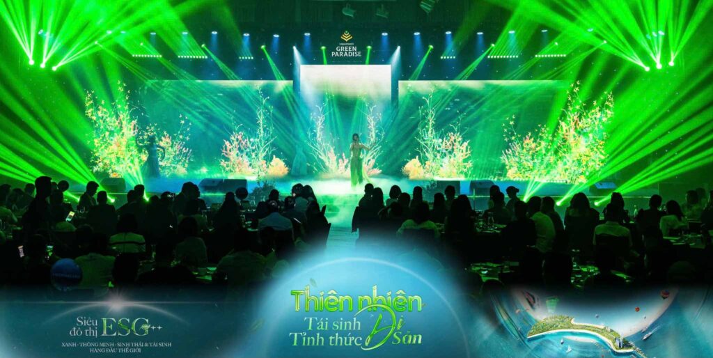 Sự kiện hành trình sống xanh - biểu diễn nghệ thuật