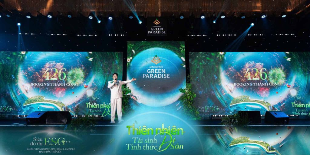 Sự kiện hành trình sống xanh - tiếng hát