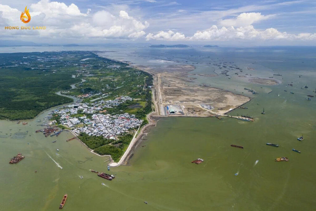 tiến độ công trường vinhomes cần giờ 13-10-2025 - 6