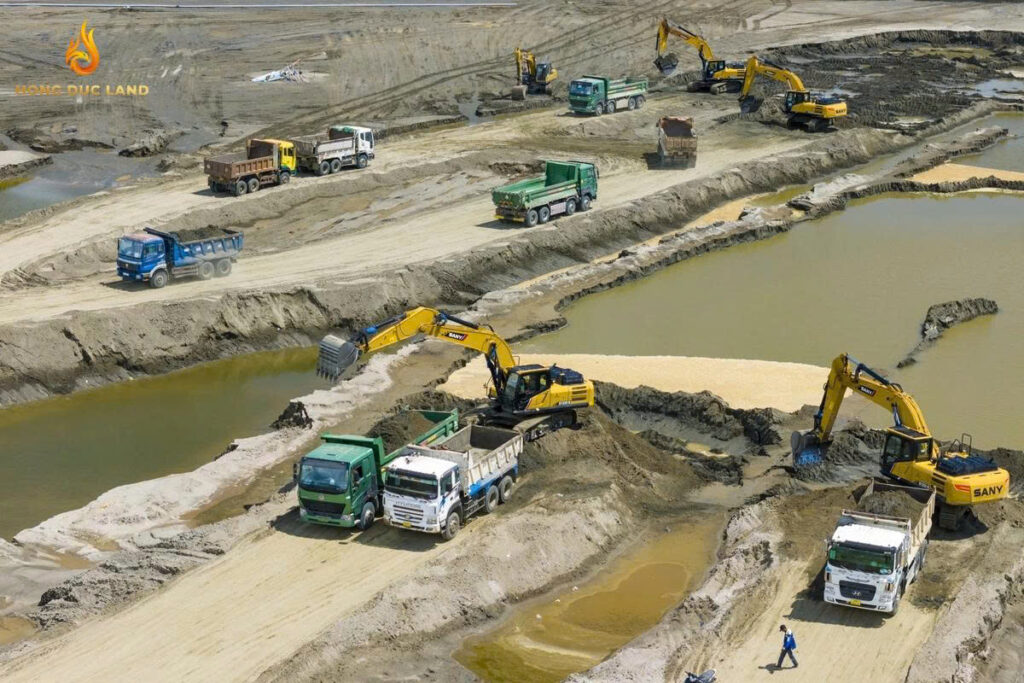 tiến độ công trường vinhomes cần giờ 13-10-2025 - 7